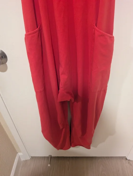 Free People Movement Hot Shot Onesie In Cherry - Picture 6 of 16